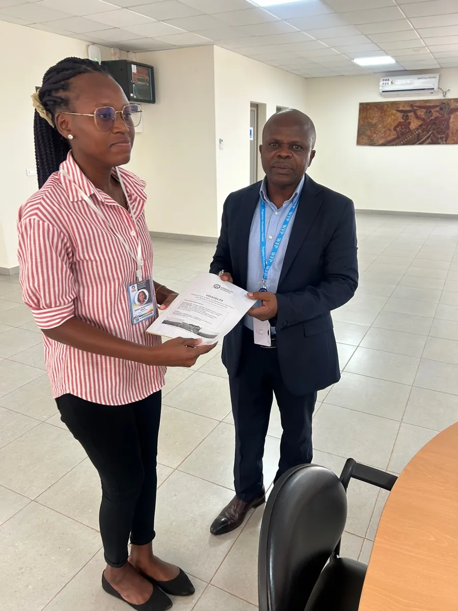 Official Document Handover — WFP Guinea-Bissau